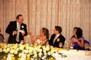 Father of the bride speech - absent friends