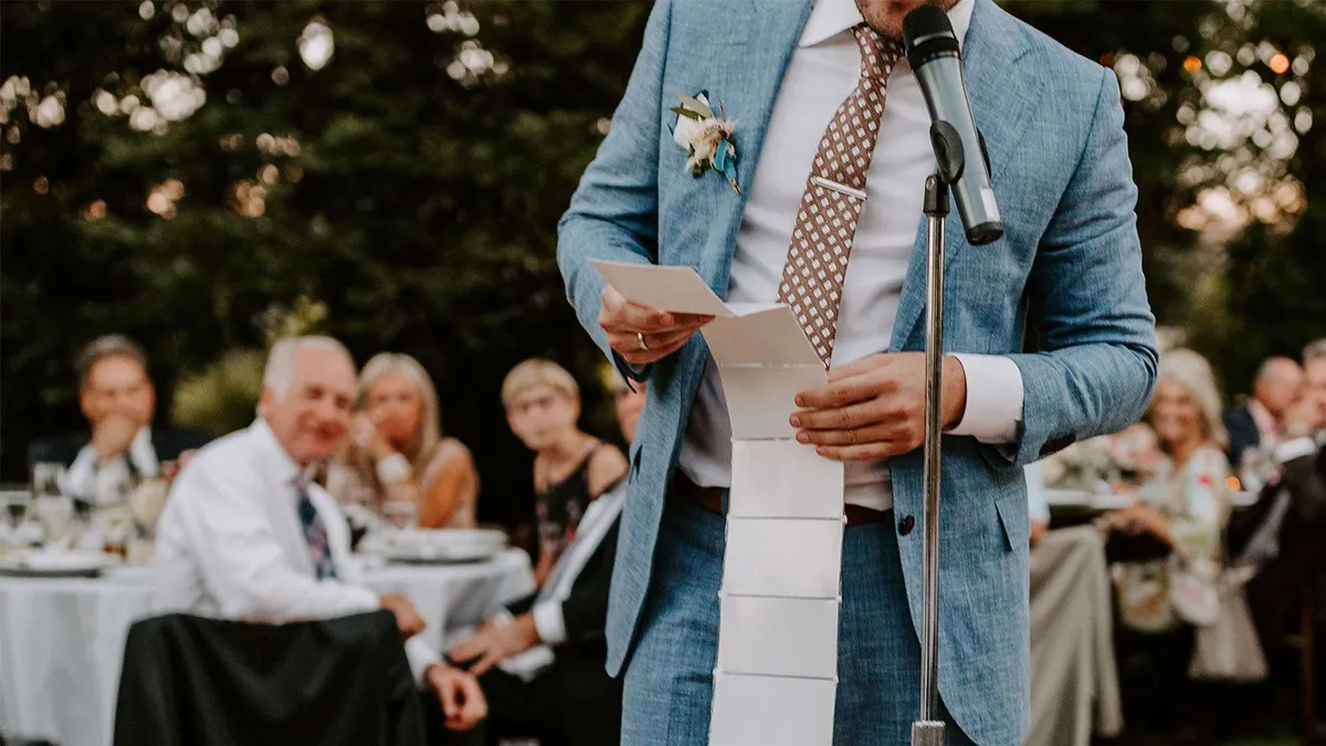 Best Man Speech - same old story